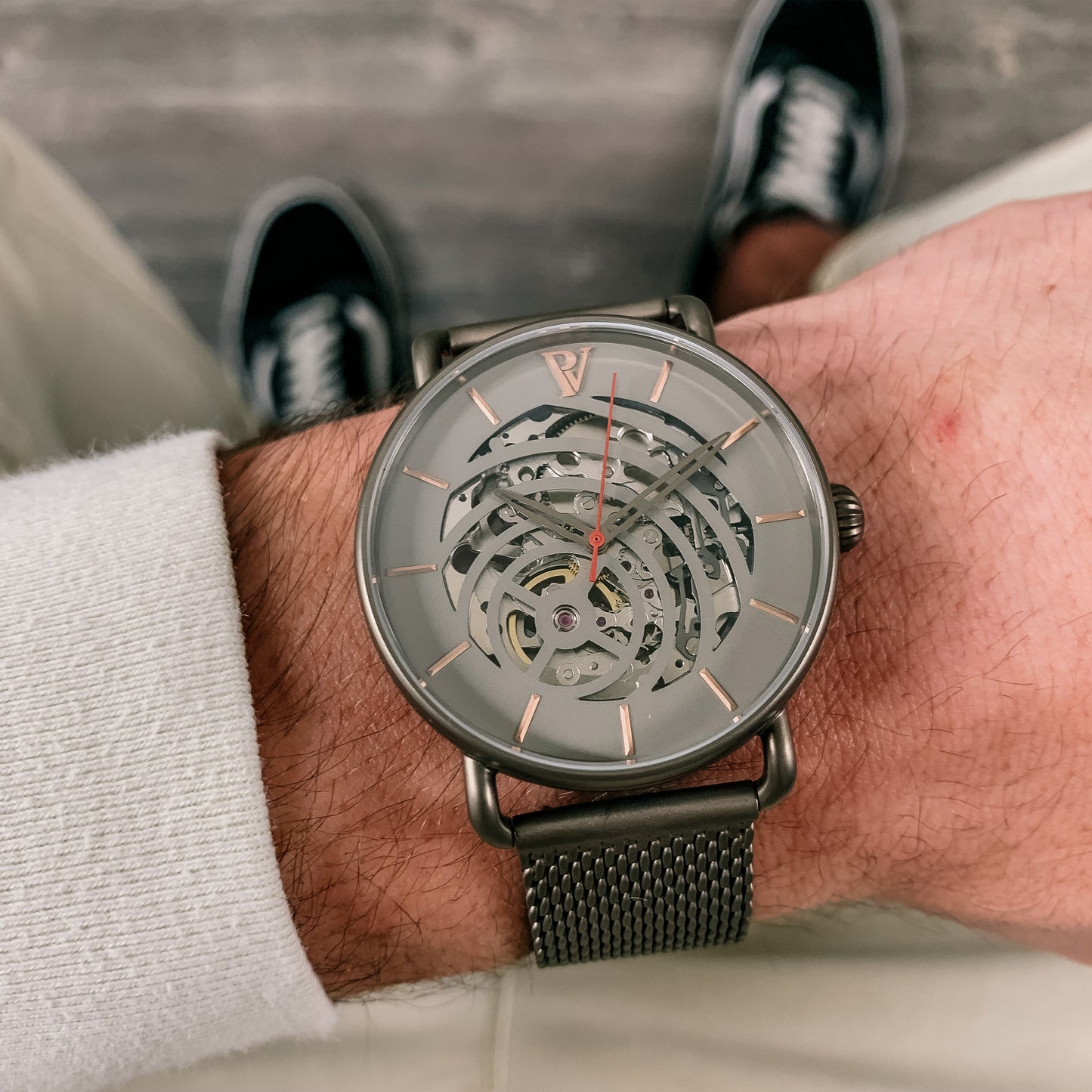 Paul Valentine Herren Armbanduhr Aris