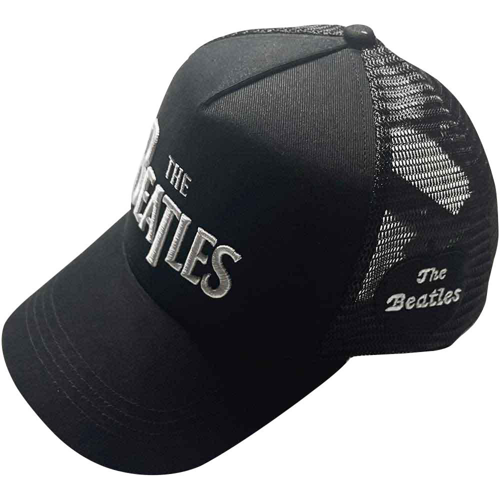 Beatles Baseball Cap "Logo & Apple", Farbe: Schwarz (Fanartikel)