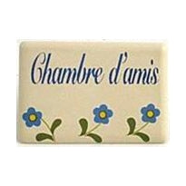 Schild 'Chambre d'amis, Türschild'