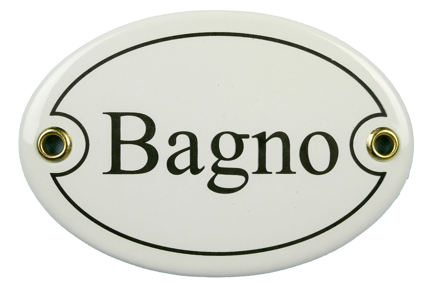 Schild 'Bagno'