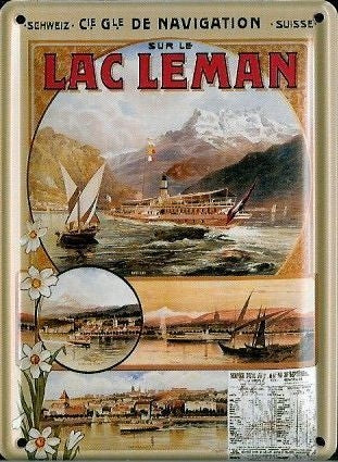 Schild 'Lac Leman'