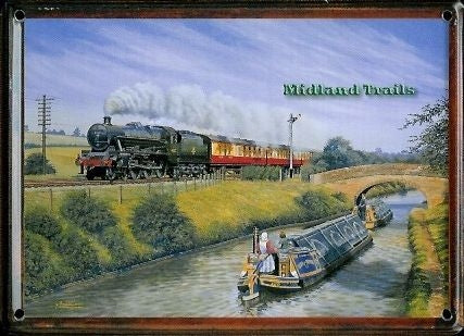 Schild 'Midland Trails'