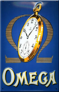 Schild 'Omega'