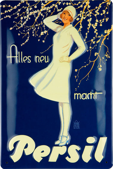 Schild 'Alles neu macht Persil'