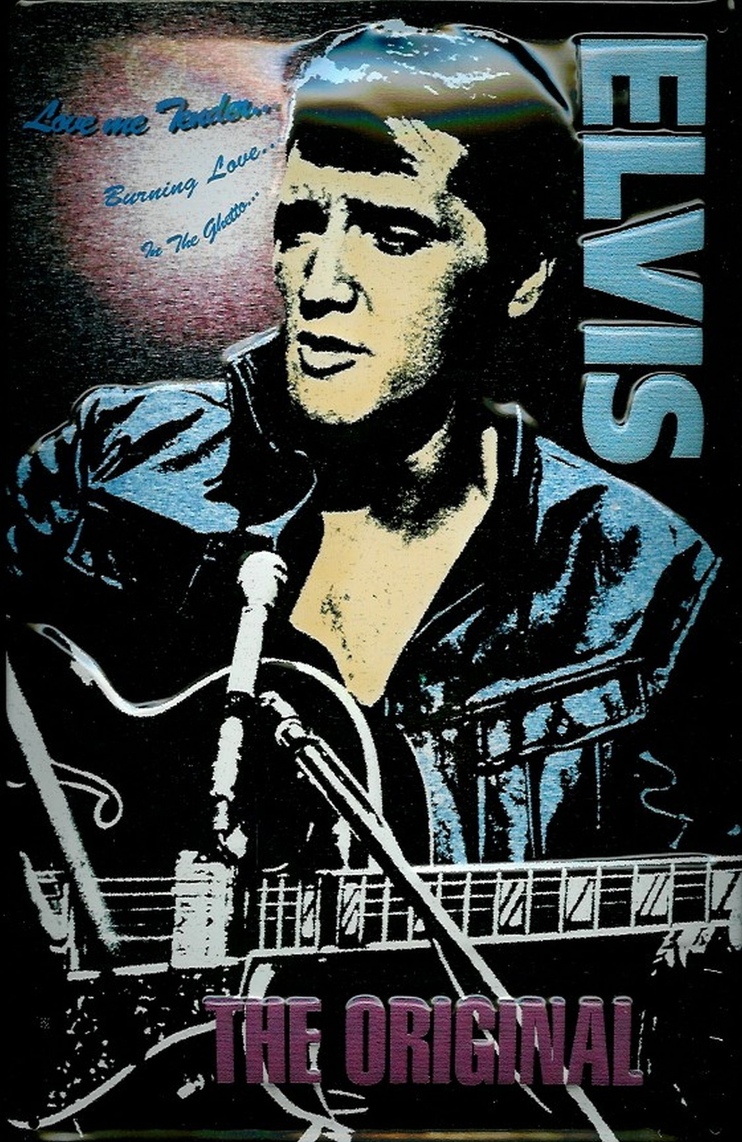 Schild 'Elvis the original'