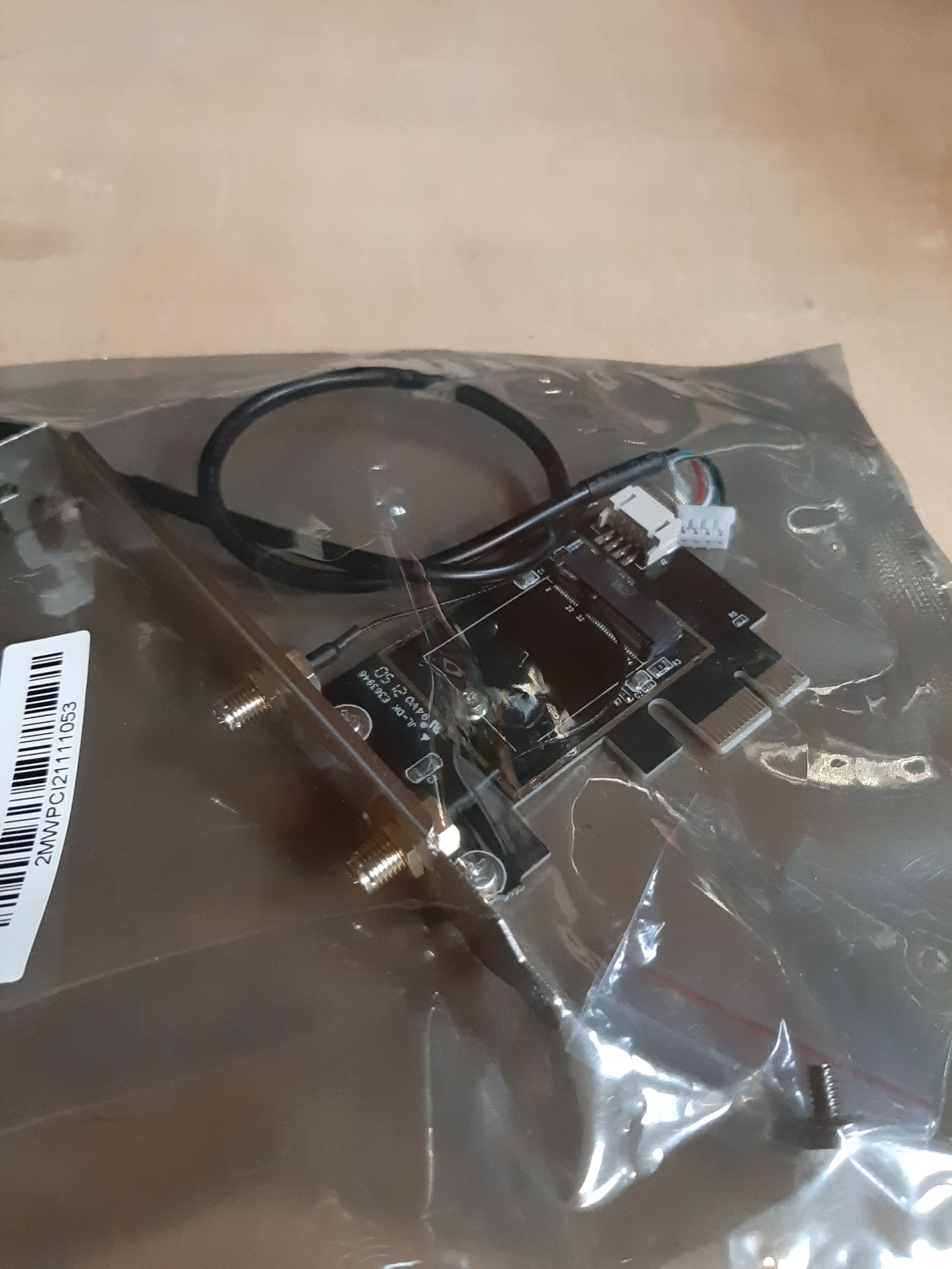 LC-Power PCI-E x1 Karte für M.2 A Key / E key 2230 Intel WLAN Module