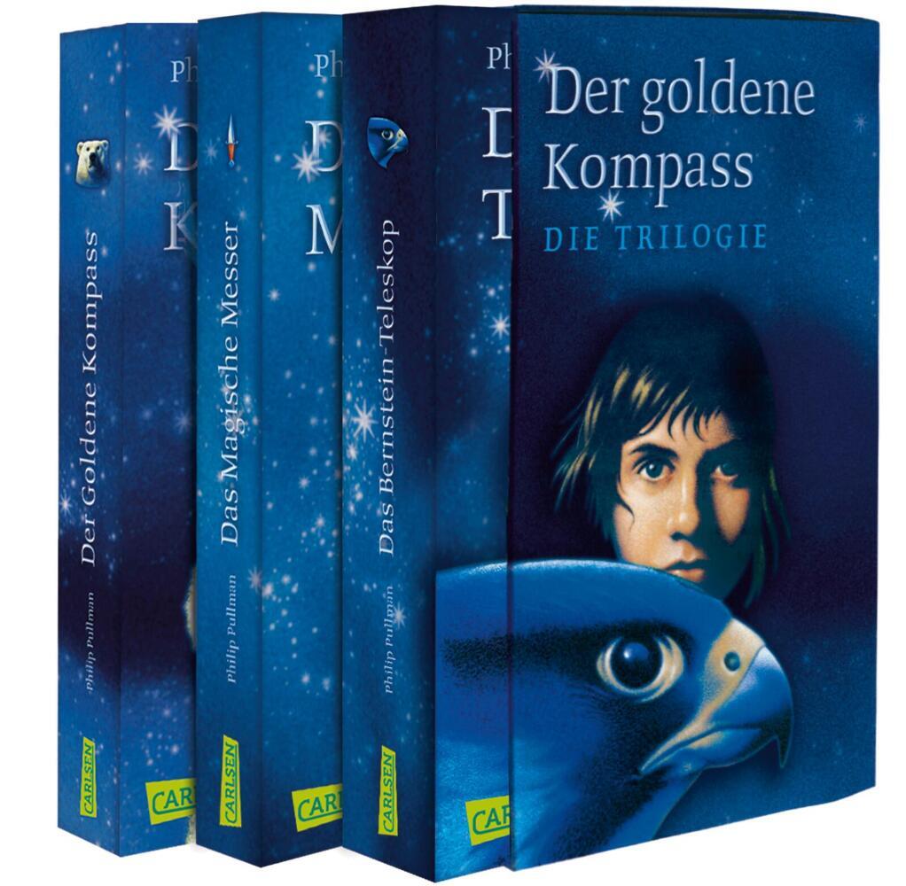 His Dark Materials: Der Goldene Kompass, Das Magische Messer und Das Bernstein-Teleskop im Schuber (Philip Pullman)