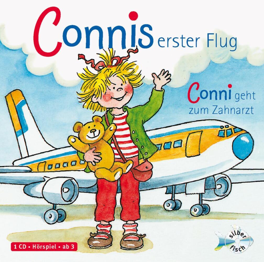 Connis erster Flug / Conni geht zum Zahnarzt, 1 Audio-CD (Liane Schneider)