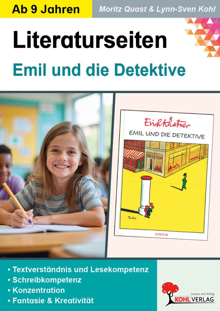 Erich Kästner 'Emil und die Detektive', Literaturseiten (Moritz Quast)