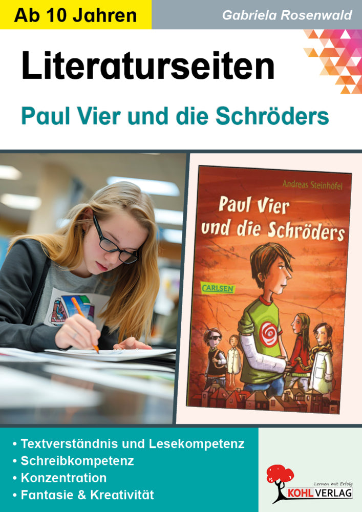 Paul Vier und die Schröders, Literaturseiten (Ulrike Thiel-Mathieu)