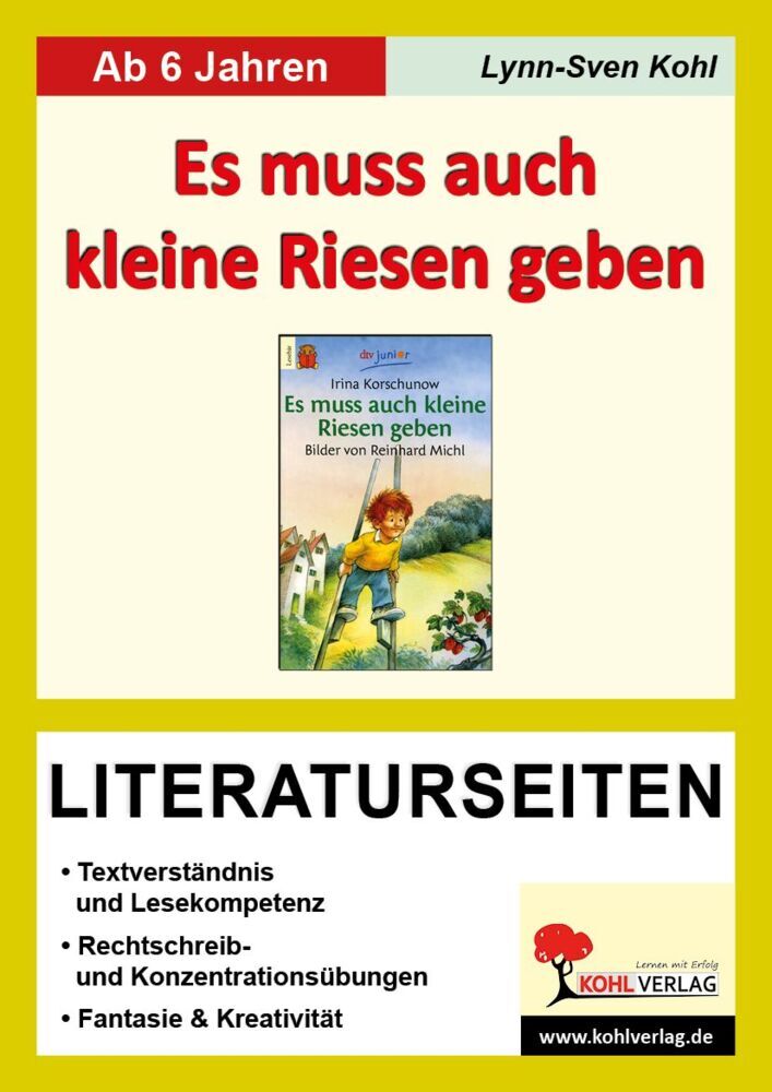 Es muss auch kleine Riesen geben - Literaturseiten (Lynn-Sven Kohl)