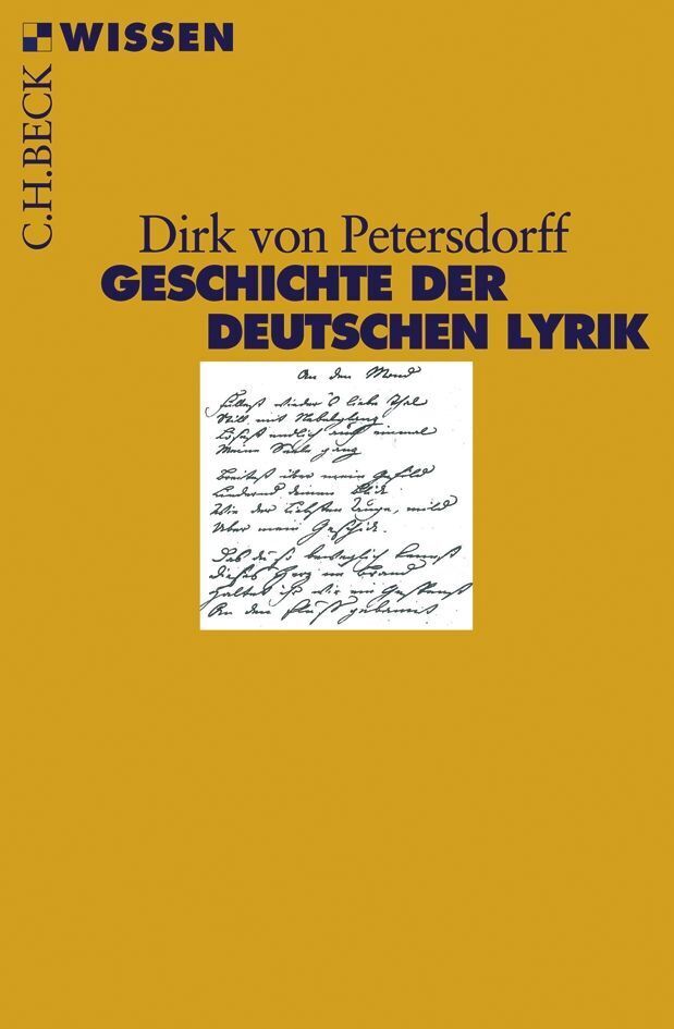 Geschichte der deutschen Lyrik (Dirk Von Petersdorff)