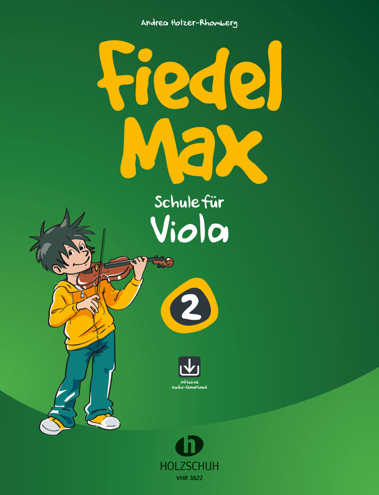 Fiedel-Max 2 Viola.Bd.2 (Andrea Holzer-Rhomberg)