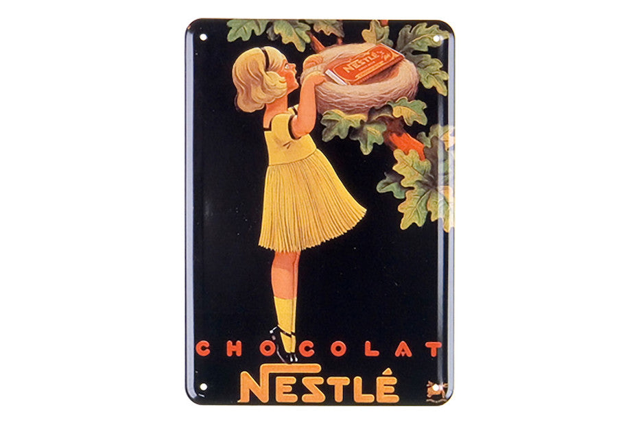 Schild 'Nestle Chocolat'