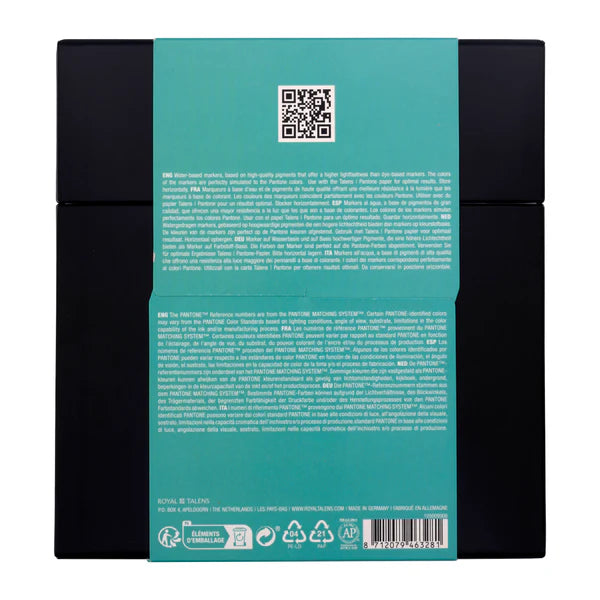 Talens Pantone Marker - 9er-Set (blau, grün)