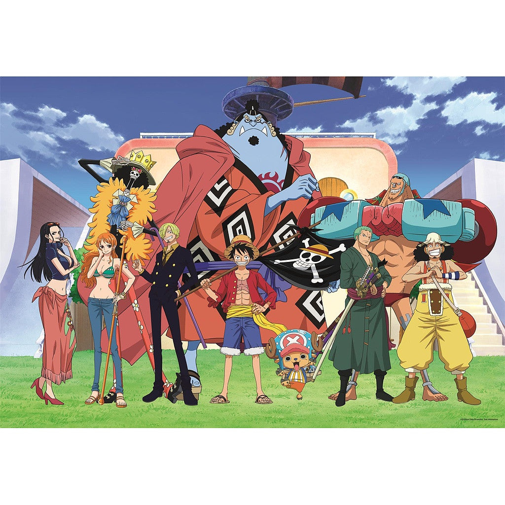 Clementoni Puzzle - One Piece"Die Abenteuer des Monkey D. Ruffy" (1500 Teile)