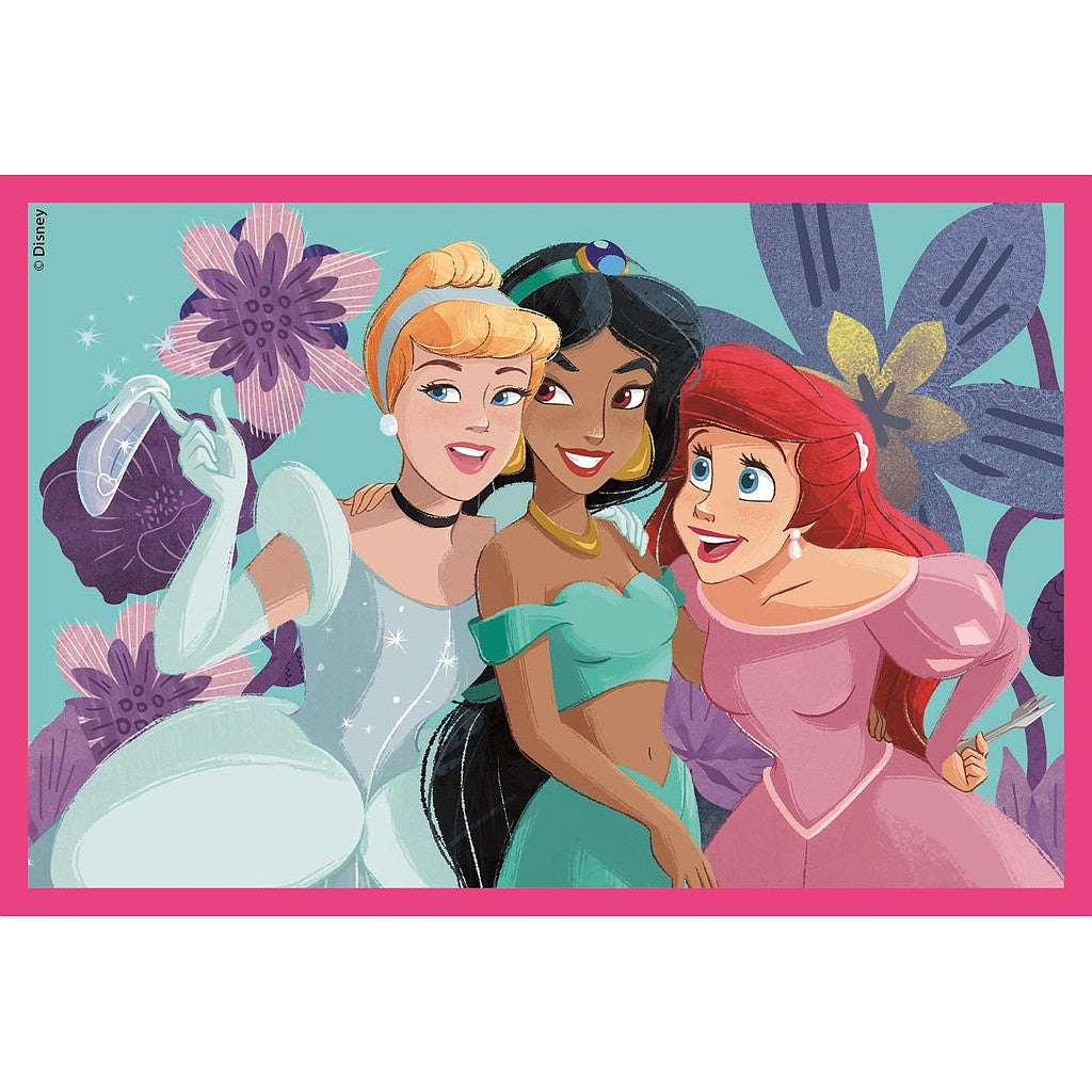 Clementoni Blockpuzzle - Disney Prinzessinnen (6 Würfel)