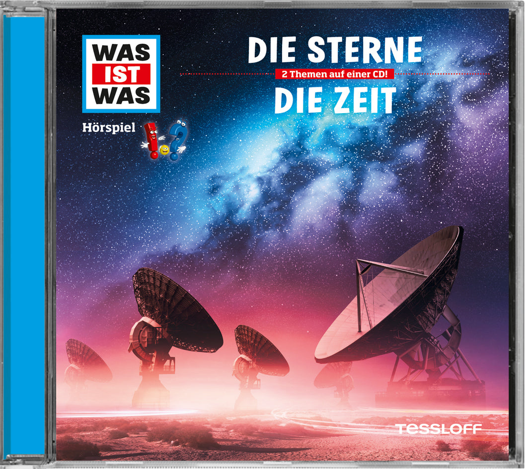 WAS IST WAS Hörspiel: Die Zeit / Die Sterne, Audio-CD (Kurt Haderer)