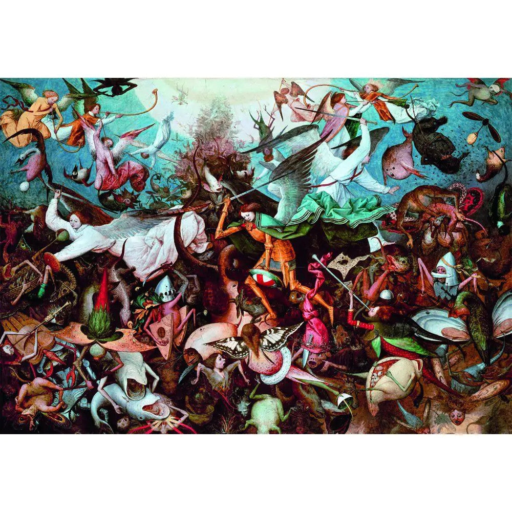 Clementoni Puzzle - Pieter Bruegel "Der Sturz der rebellierenden Engel" (1000 Teile)