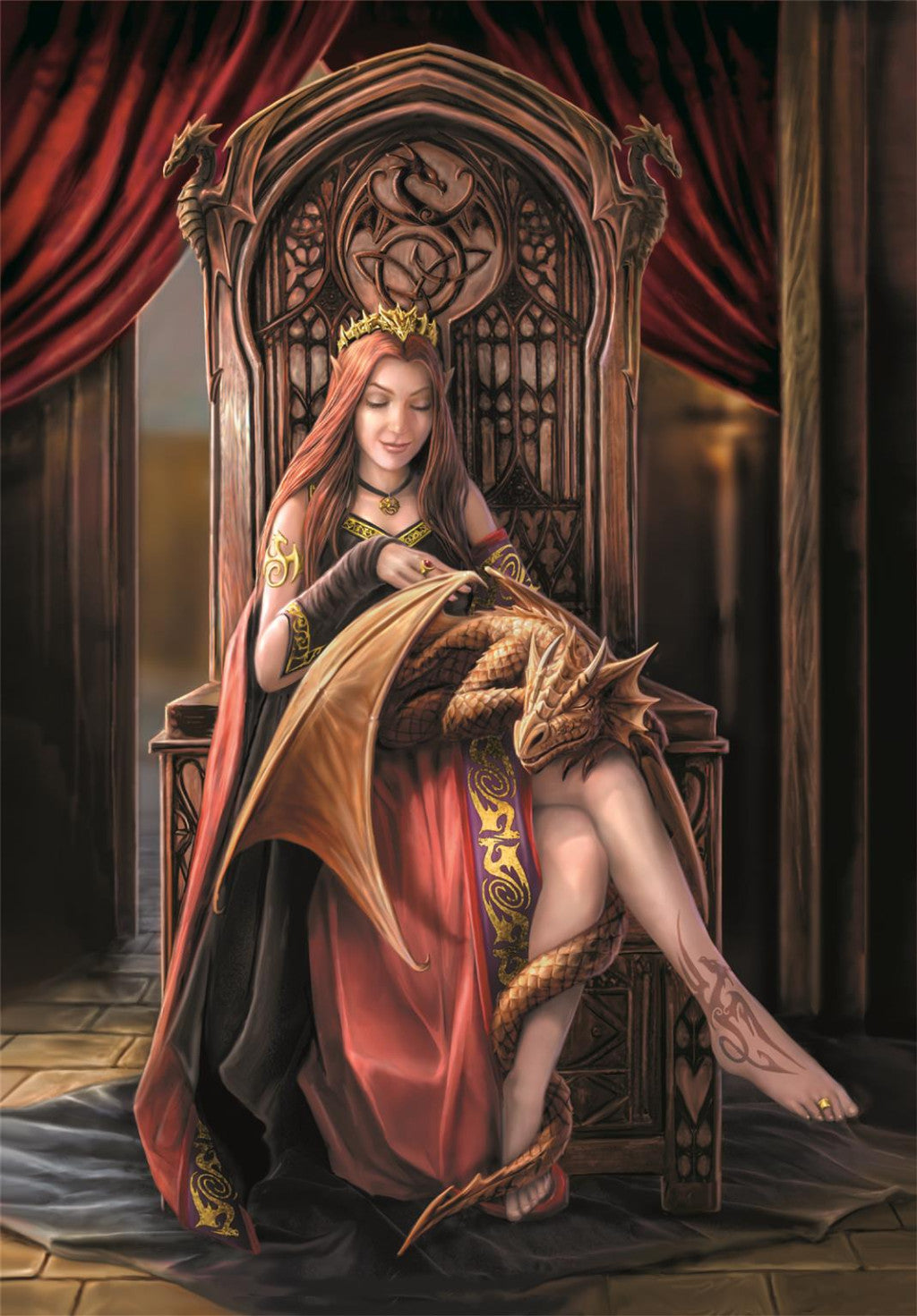 Clementoni Puzzle - Anne Stokes "Friends Forever" (1000 Teile)