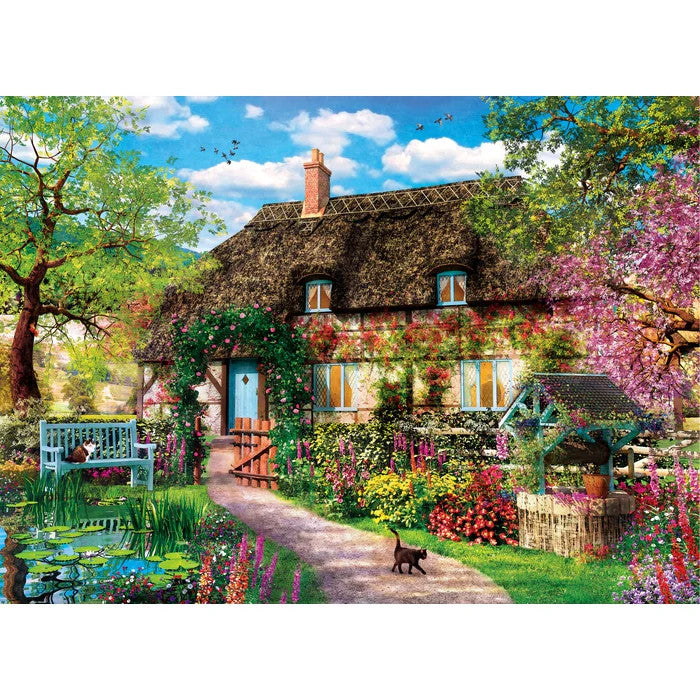 Clementoni Puzzle - Altes Cottage (1000 Teile)