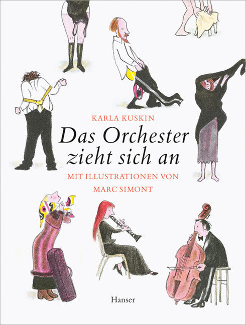 Das Orchester zieht sich an, Miniausgabe (Karla Kuskin)