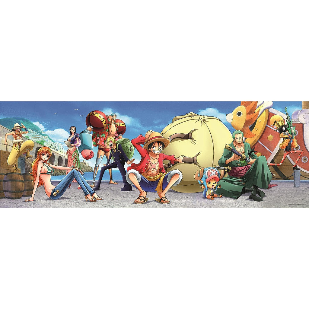 Clementoni Panorma-Puzzle - One Piece "Hauptfiguren" (1000 Teile)