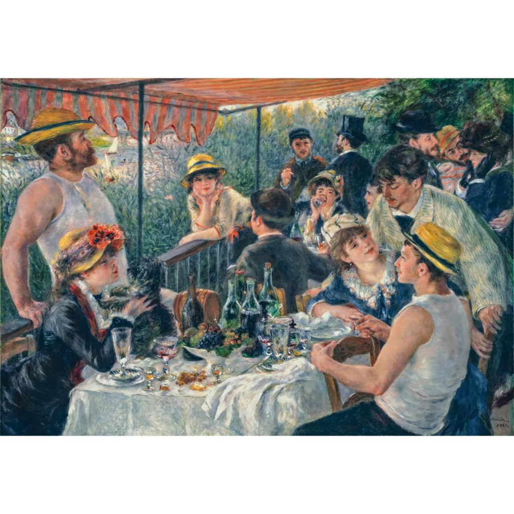 Clementoni Puzzle - Renoir "Das Frühstück der Ruderer" (1000 Teile)