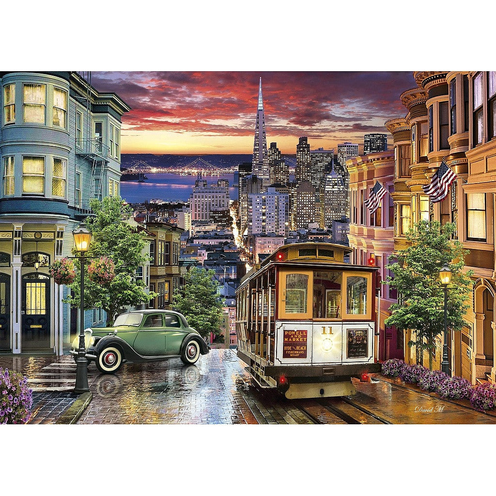 Clementoni Puzzle - San Francisco bei Nacht (3000 Teile)