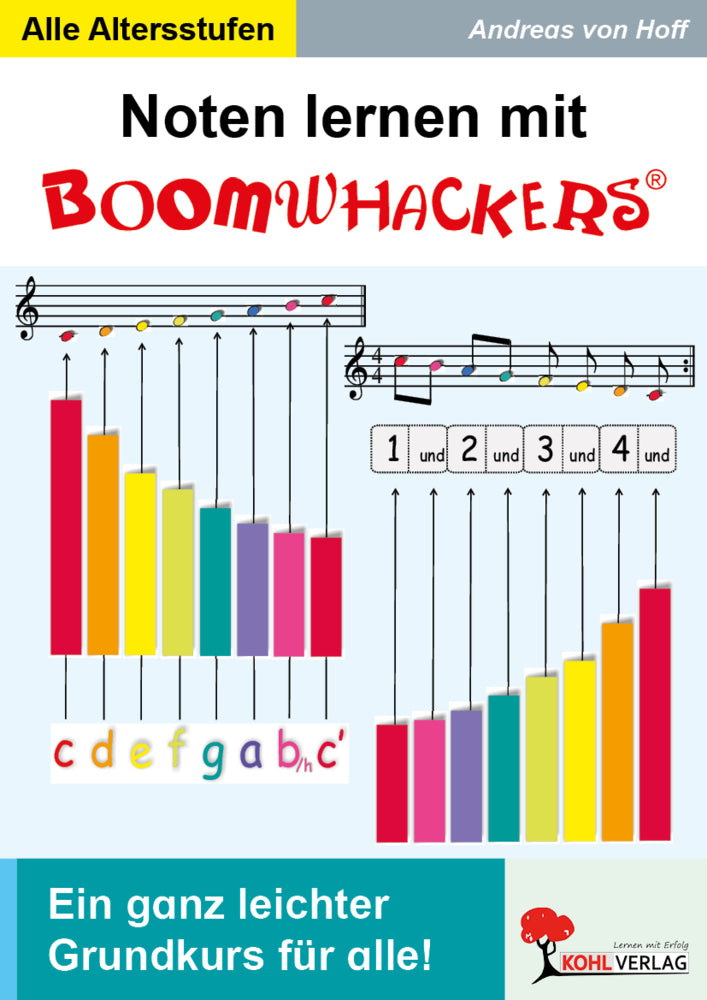 Noten lernen mit Boomwhackers, m. CD-ROM.Bd.1 (Andreas Von Hoff)
