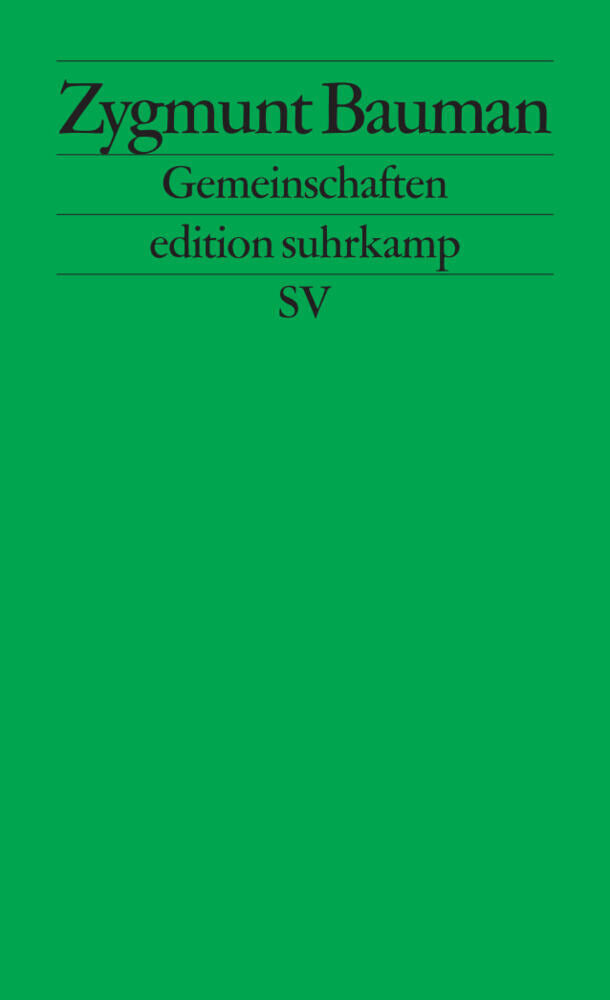 Gemeinschaften (Zygmunt Bauman)