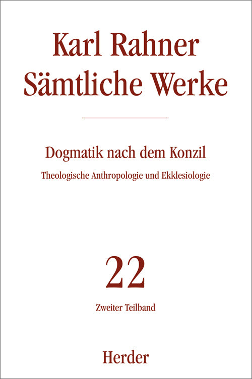 Karl Rahner Sämtliche Werke.Tl.2 (Karl Sj Rahner)