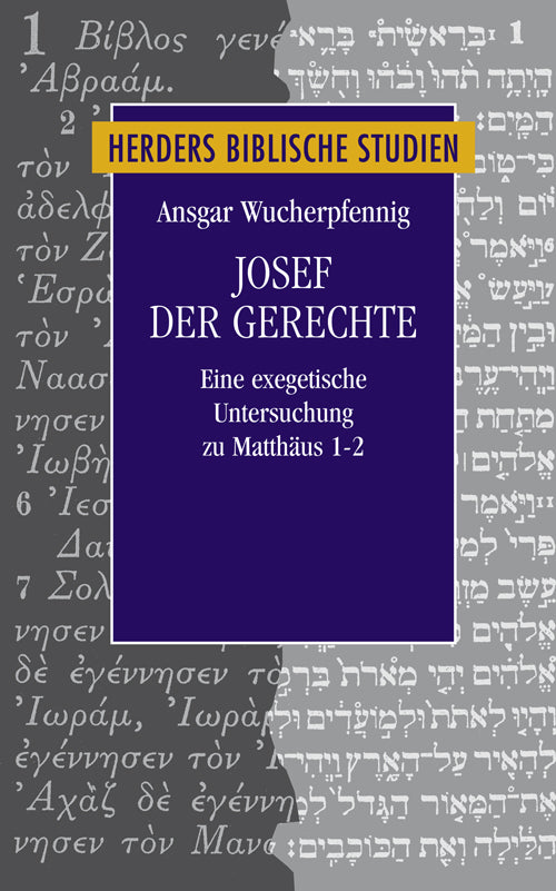 Josef der Gerechte (Ansgar Wucherpfennig)