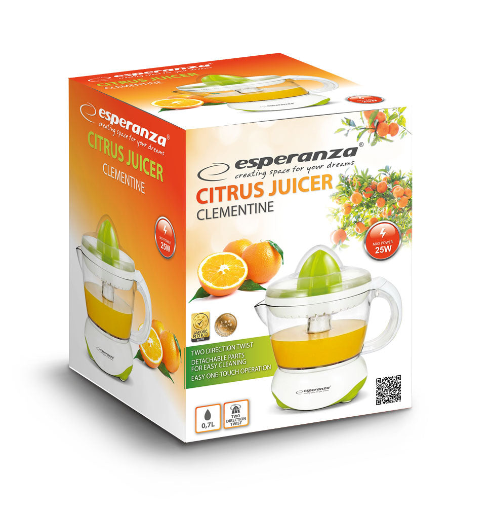 Zitruspresse "Clementine" (weiss und grün)