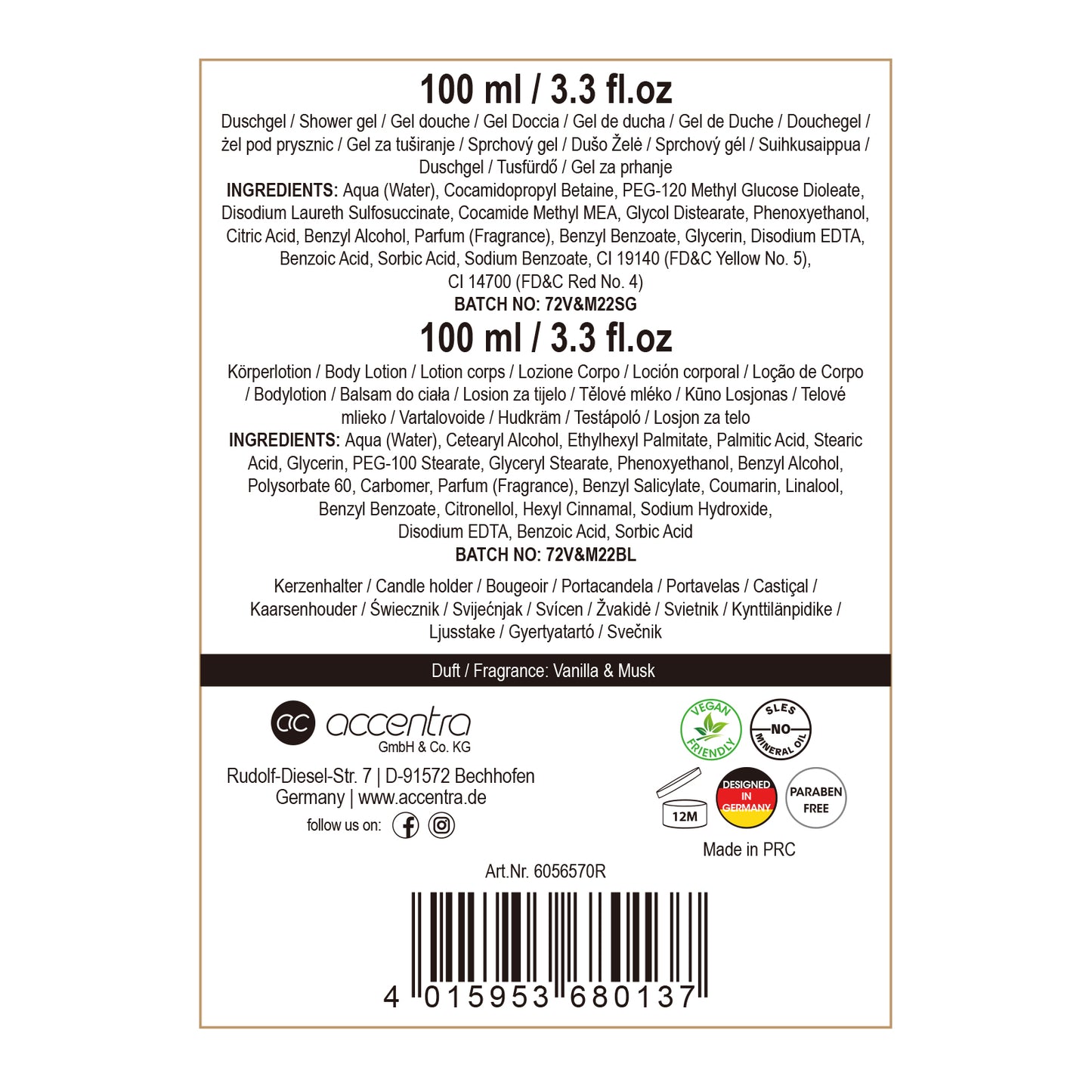 Badeset "Winter Magic"