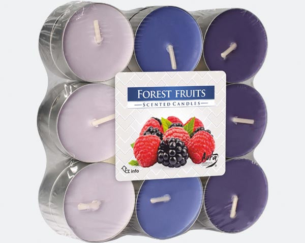 Duft-Teelichter "Waldfrucht" (18 Stk.)