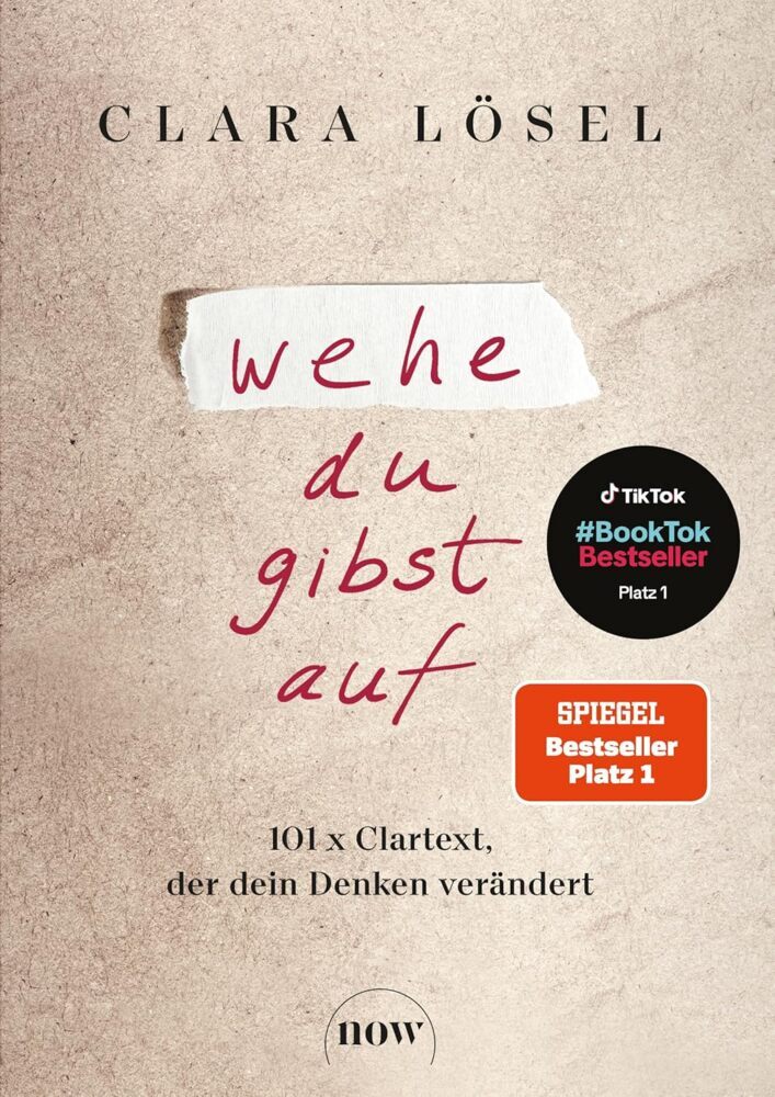 Wehe du gibst auf (Clara Lösel)