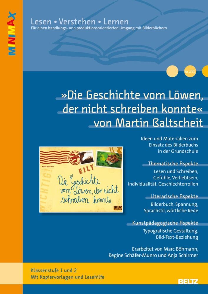 'Die Geschichte vom Löwen, der nicht schreiben konnte' im Unterricht (Anja Schirmer)