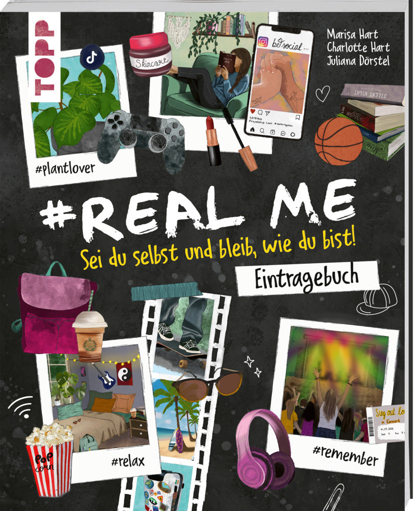 #Real me - Sei du selbst und bleib, wie du bist! - Das Teenie-Eintragebuch (Marisa Hart)