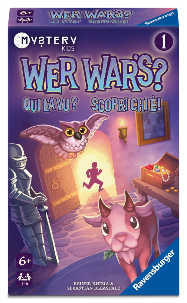 Wer war's Mystery Kids 1: Im Schloss - Reisespiel ab 6 Jahre (Reiner Knizia)