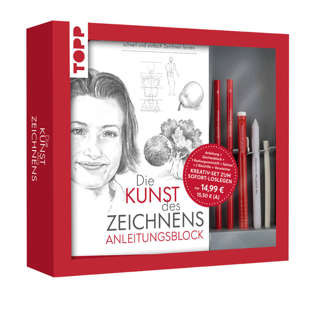 Kreativ-Set Die Kunst des Zeichnens (Frechverlag)
