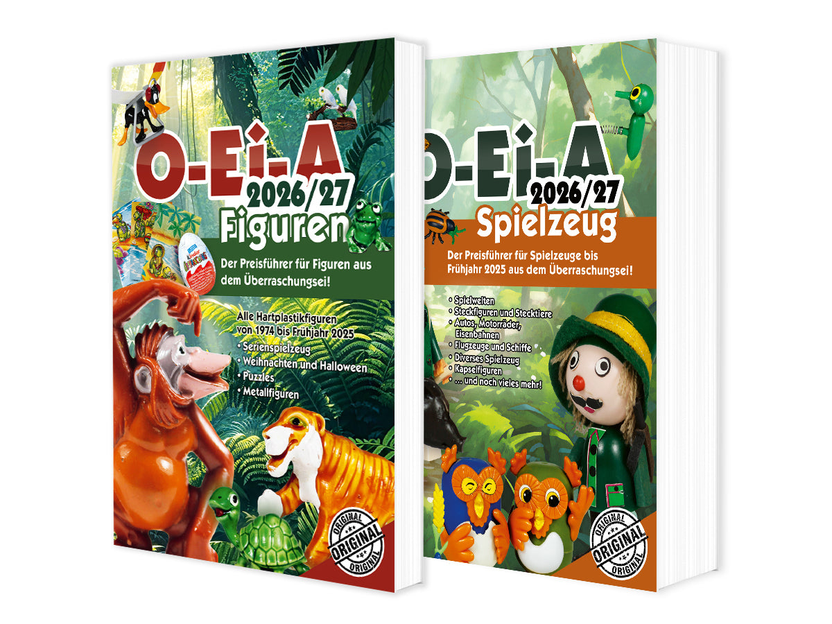 Das O-Ei-A 2er Bundle 2026/27 - O-Ei-A Figuren und O-Ei-A Spielzeug im Doppel mit 3, 00 EUR Preisvorteil gegenüber Einzelkauf! (André Feiler)