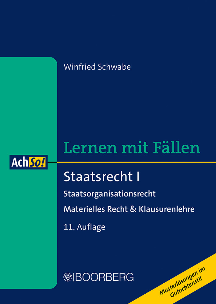 Staatsrecht I (Winfried Schwabe)