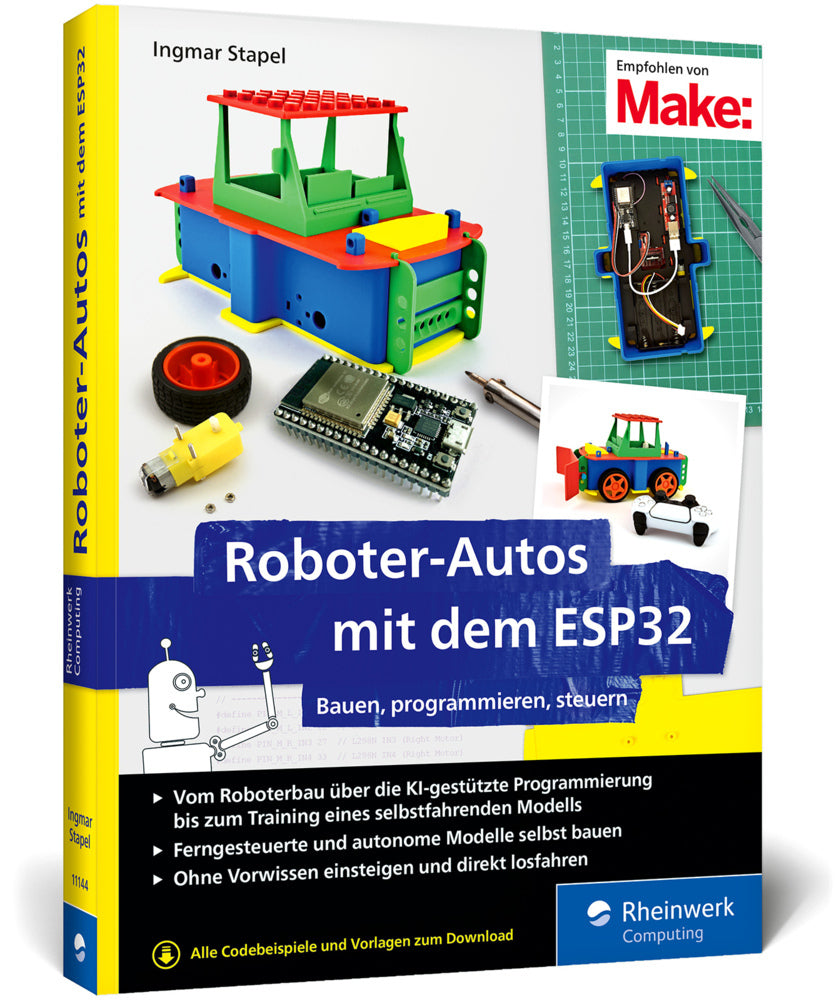 Roboter-Autos mit dem ESP32 (Ingmar Stapel)