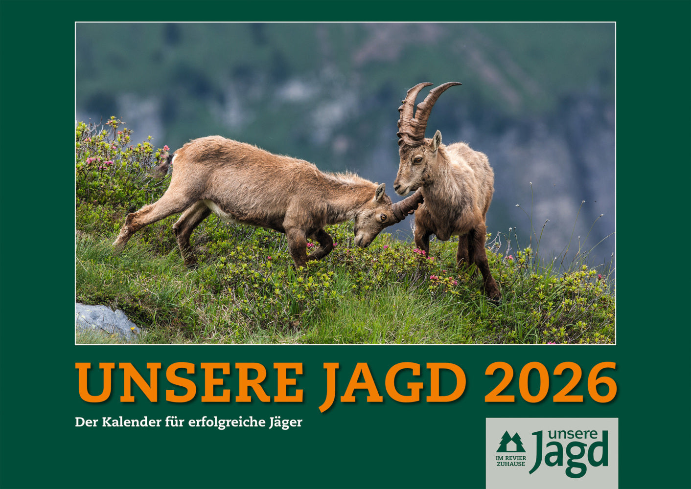 Wandkalender Unsere Jagd 2026 (Deutscher Landwirtschaftsverlag Gmbh)