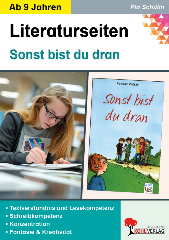 Renate Welsh 'Sonst bist du dran', Literaturseiten (Pia Schülin)