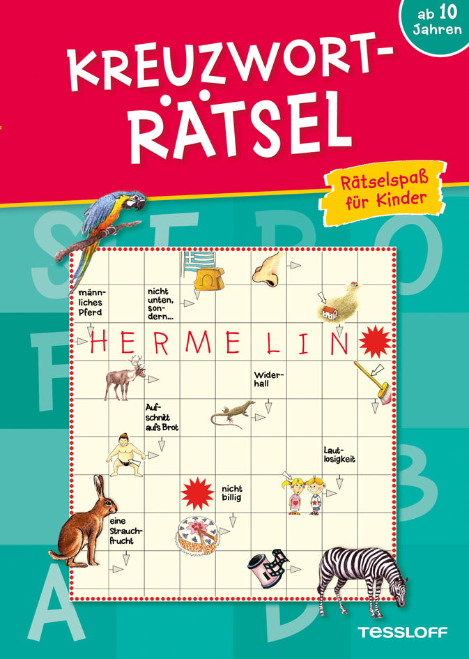Kreuzworträtsel ab 10 Jahren (Blau) (Tessloff Verlag Ragnar Tessloff Gmbh & Co.Kg)