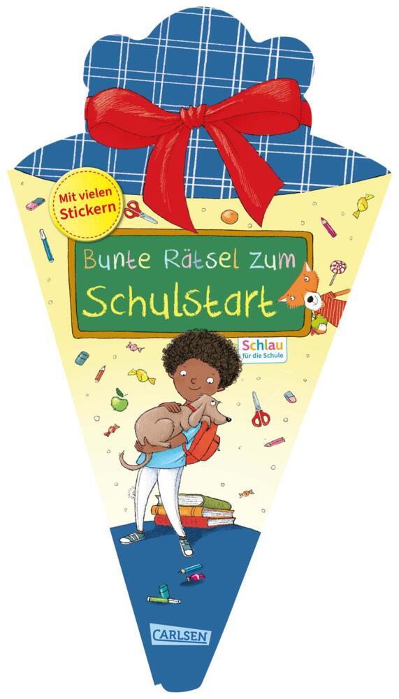 Schlau für die Schule: Bunte Rätsel zum Schulstart (Schultüte 2025 blau) (Christine Mildner)