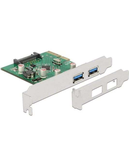 Delock PCI-Express-Karte 89554 USB 3.1 Gen2 - 2x USB-A