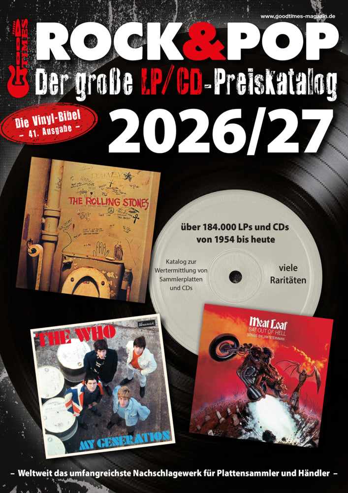 Der große Rock & Pop LP/CD Preiskatalog 2026/27 (Martin Reichold)